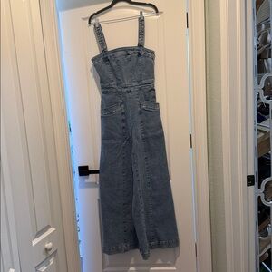 Women's Blue Denim Jumpsuit